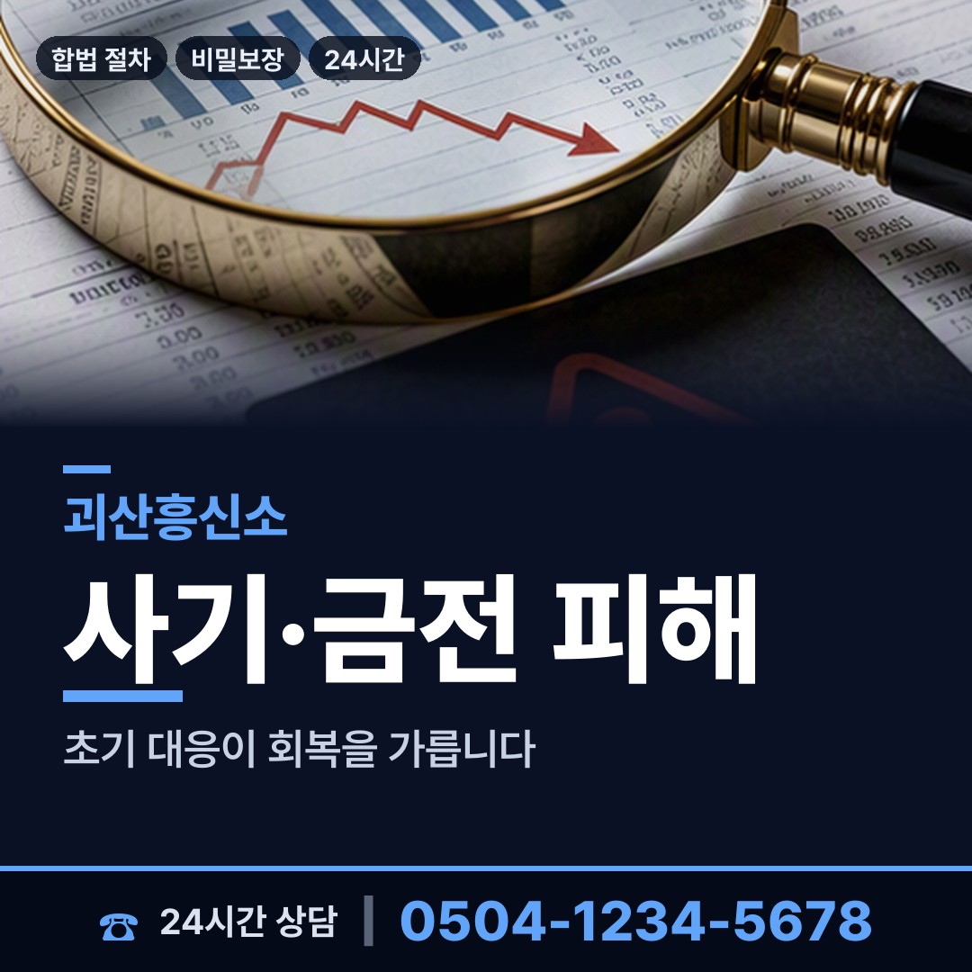 괴산 장연면 피해자모임 상담 안내